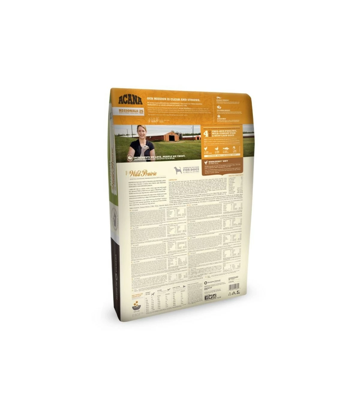 Acana Wild Prairie Dog 11,4 Kg Regionals 25 4 Acana Wild Prairie Dog 11,4 Kg Regionals 25 - immagine 2