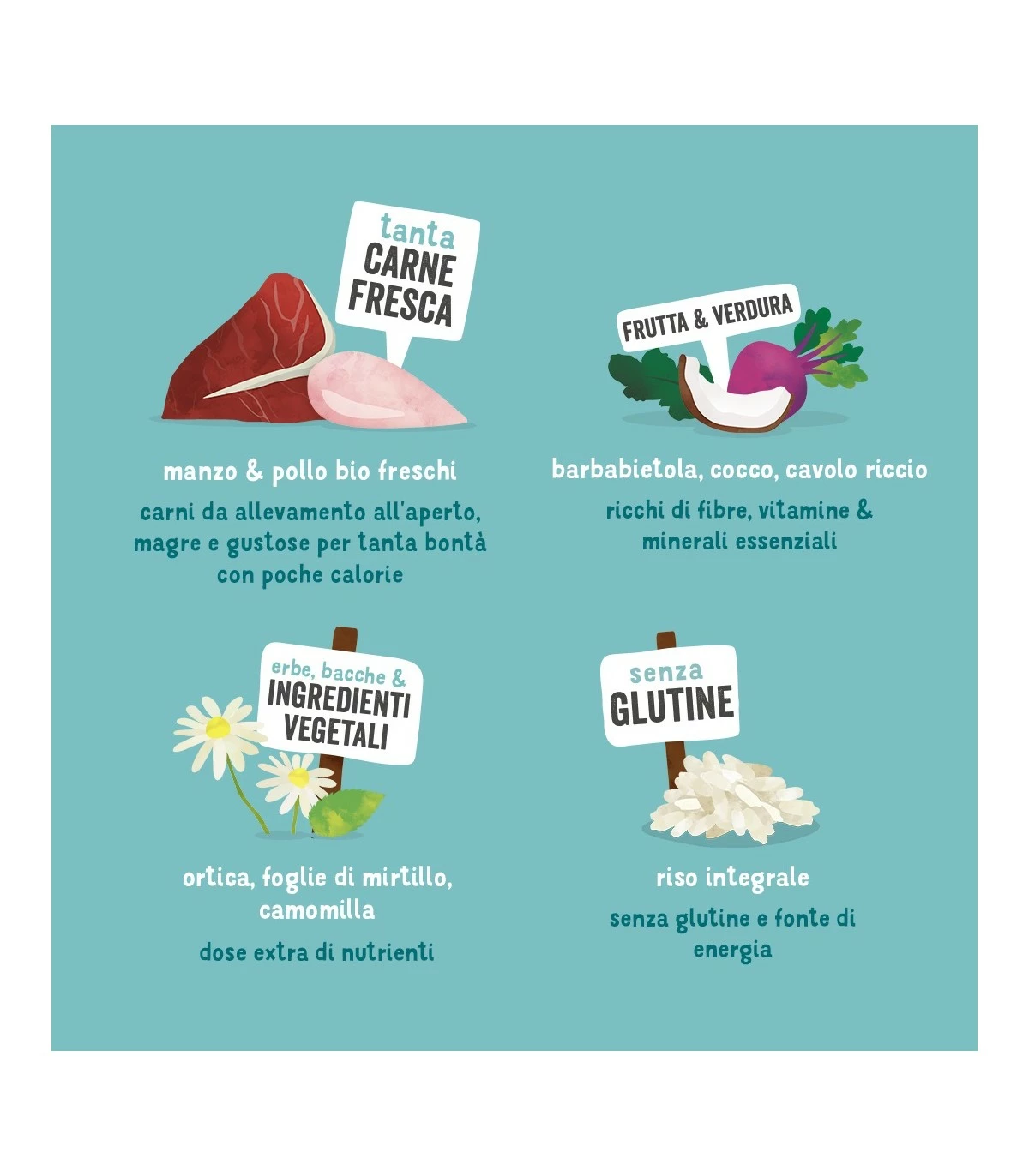 Edgard & Cooper Adult Carne Fresca Di Manzo E Pollo Biologici Senza Glutine 2,5 Kg 6 Edgard & Cooper Adult Carne Fresca Di Manzo E Pollo Biologici Senza Glutine 2,5 Kg - immagine 4