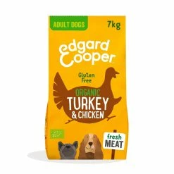 Edgard & Cooper Adult Carne Fresca Di Tacchino E Pollo Biologici Senza Glutine 7 Kg