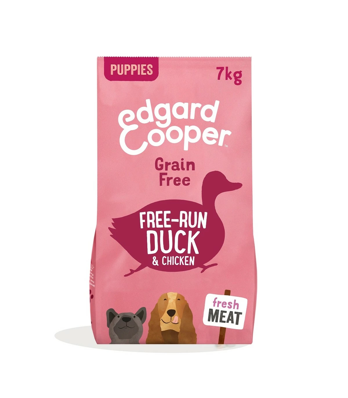 Edgard & Cooper Puppy Carne Fresca Di Anatra E Pollo Allevati A Terra Senza Cereali 7 Kg 3 Edgard & Cooper Puppy Carne Fresca Di Anatra E Pollo Allevati A Terra Senza Cereali 7 Kg