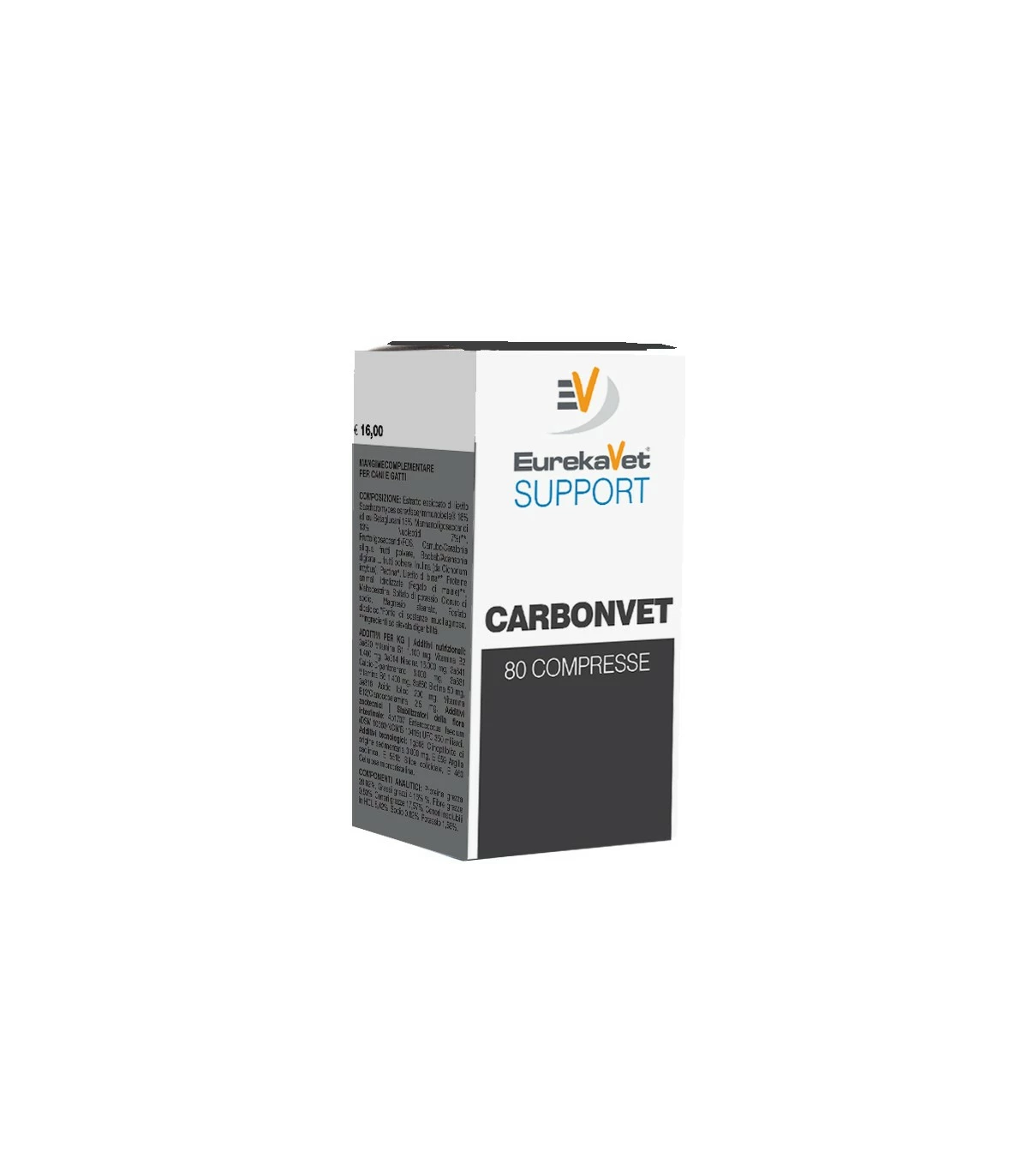 EurekaVet Service EurekaVet Support Carbonvet 80 Compresse 500 Mg 3 EurekaVet Service EurekaVet Support Carbonvet 80 Compresse 500 Mg