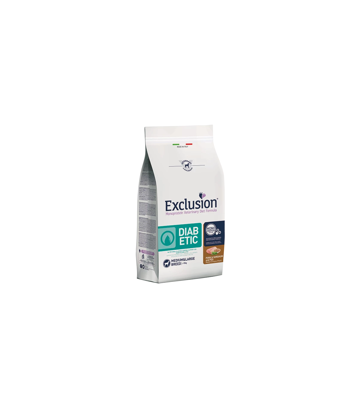 Exclusion Diet Formula Diabetic Maiale Sorgo E Piselli Medium Large Breed 12 Kg 3 Exclusion Diet Formula Diabetic Maiale Sorgo E Piselli Medium Large Breed 12 Kg