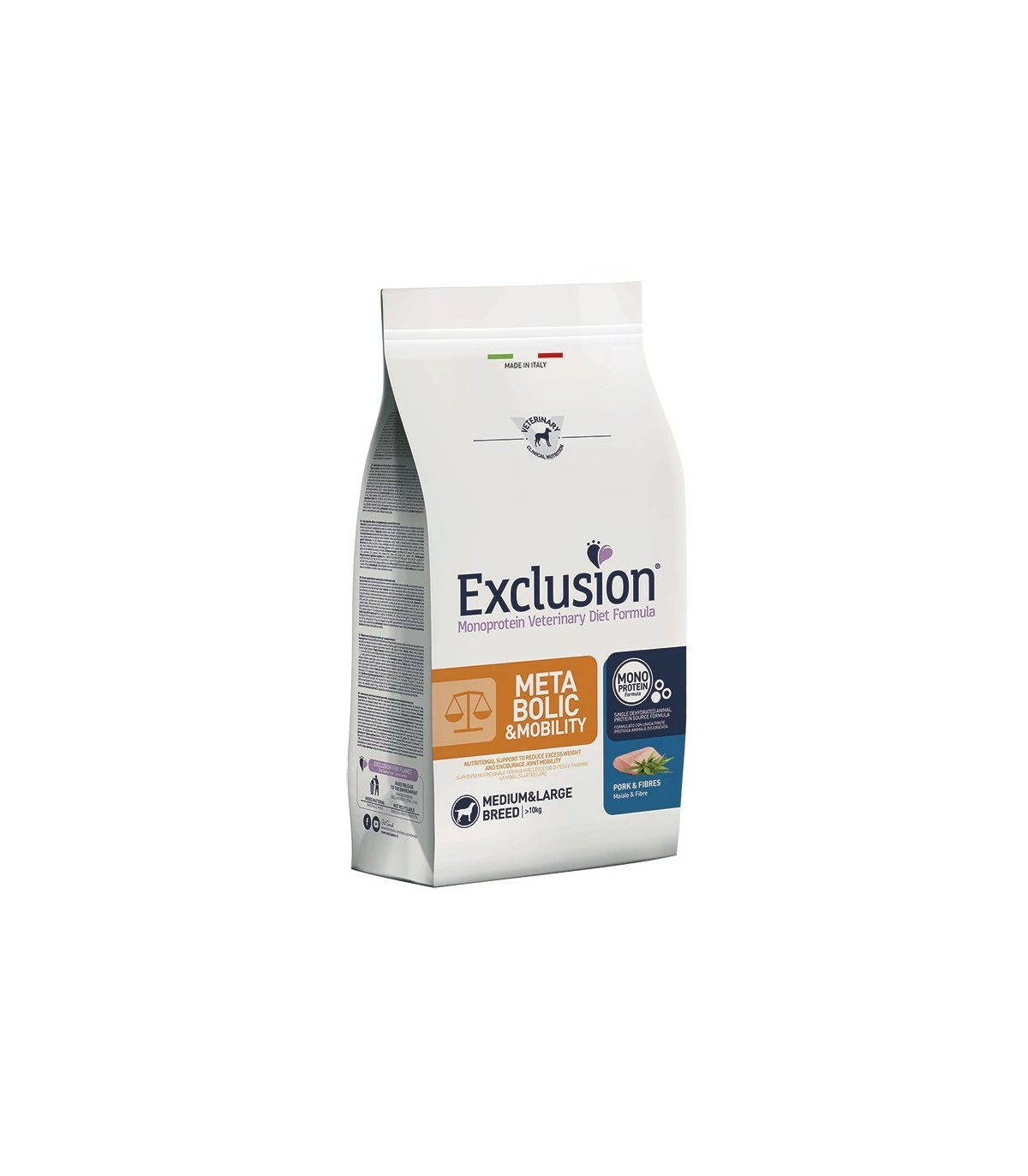 Exclusion Diet Formula Metabolic & Mobility Maiale E Fibre Medium Large 2 Kg 3 Exclusion Diet Formula Metabolic & Mobility Maiale E Fibre Medium Large 2 Kg