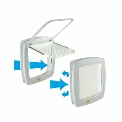 Ferplast Swing 5 Tunnel Bianca Portina -Prodotti per Cani negozio ferplast swing 5 tunnel biportina 2