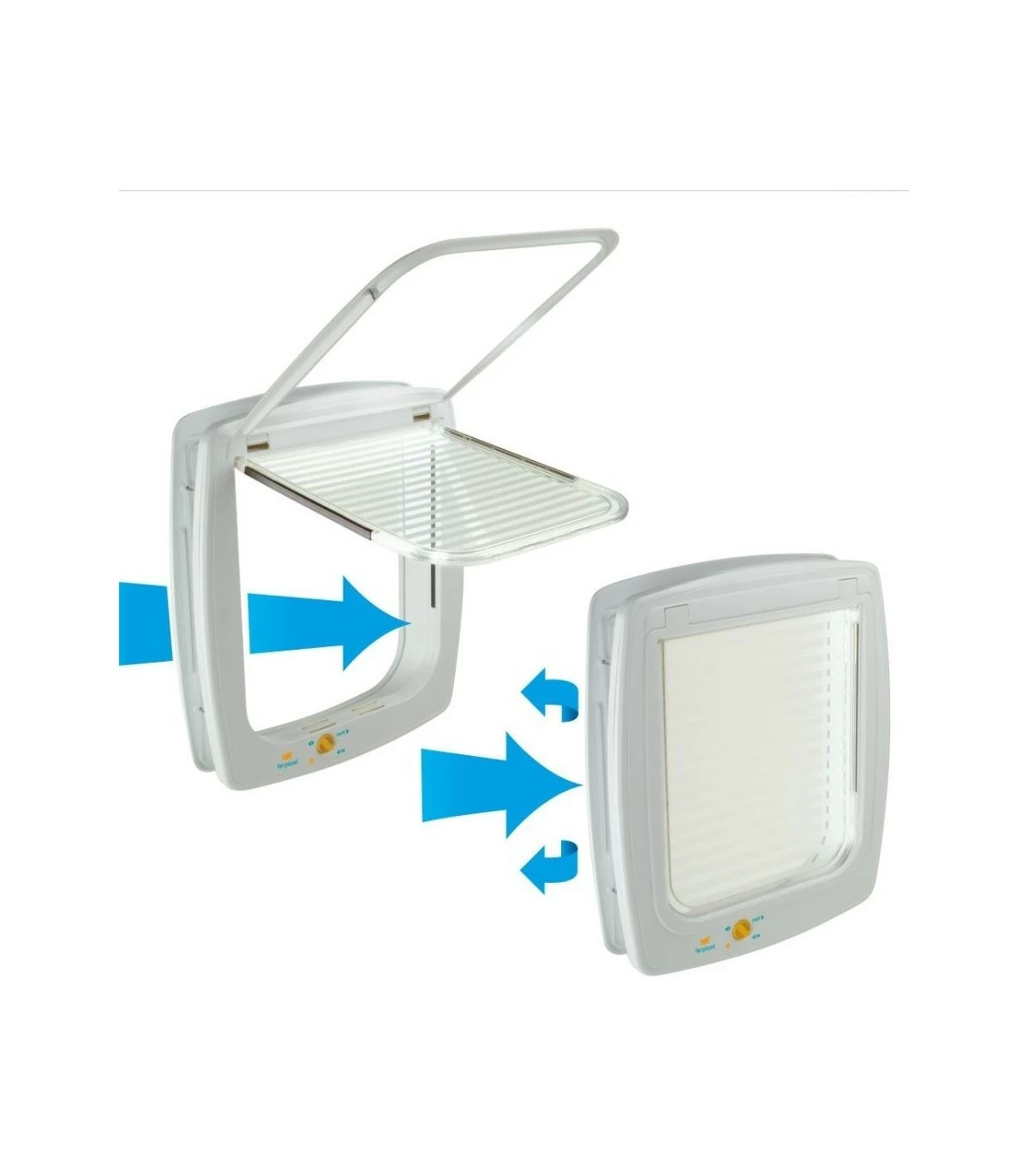 Ferplast Swing 5 Tunnel Marrone Portina 5 Ferplast Swing 5 Tunnel Marrone Portina - immagine 3