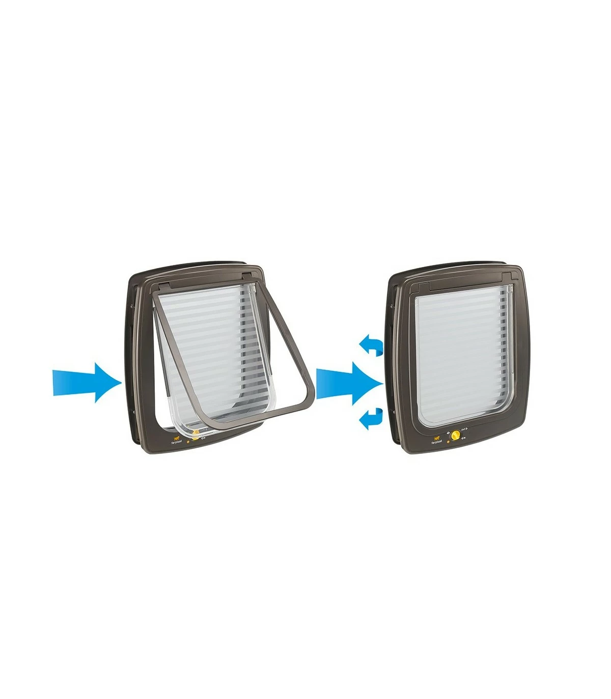 Ferplast Swing 7 Selettiva Marrone Portina 7 Ferplast Swing 7 Selettiva Marrone Portina - immagine 5