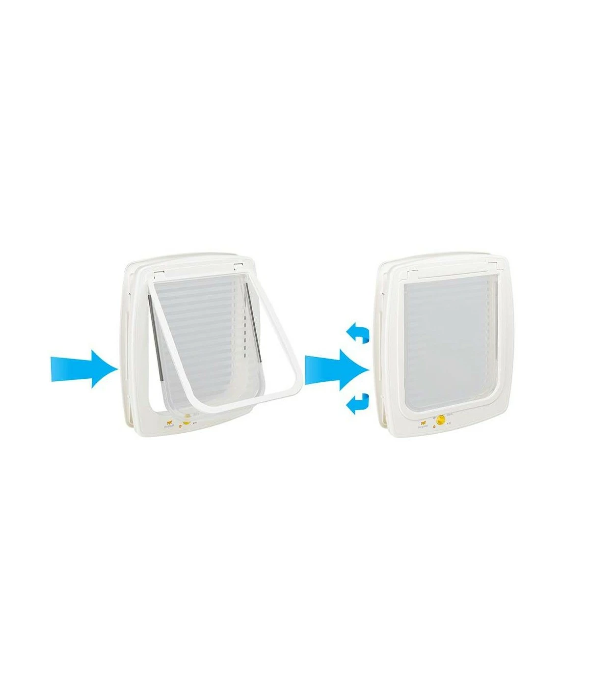 Ferplast Swing 9 Selettiva Bianca Portina 6 Ferplast Swing 9 Selettiva Bianca Portina - immagine 4