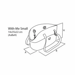 Prodotti per Cani negozio -Prodotti per Cani negozio ferplast with me borsa small viola 1