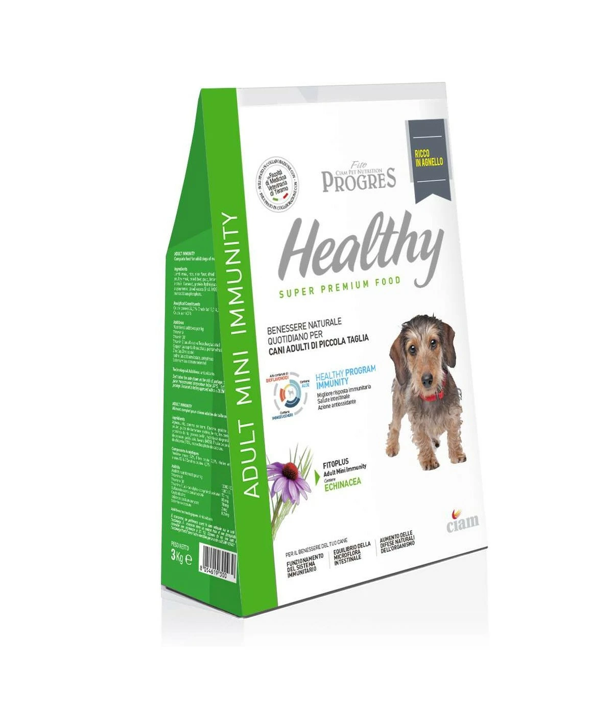 Fito Progres Cane Healty Adult Mini Immunity Agnello 3 Kg 3 Fito Progres Cane Healty Adult Mini Immunity Agnello 3 Kg