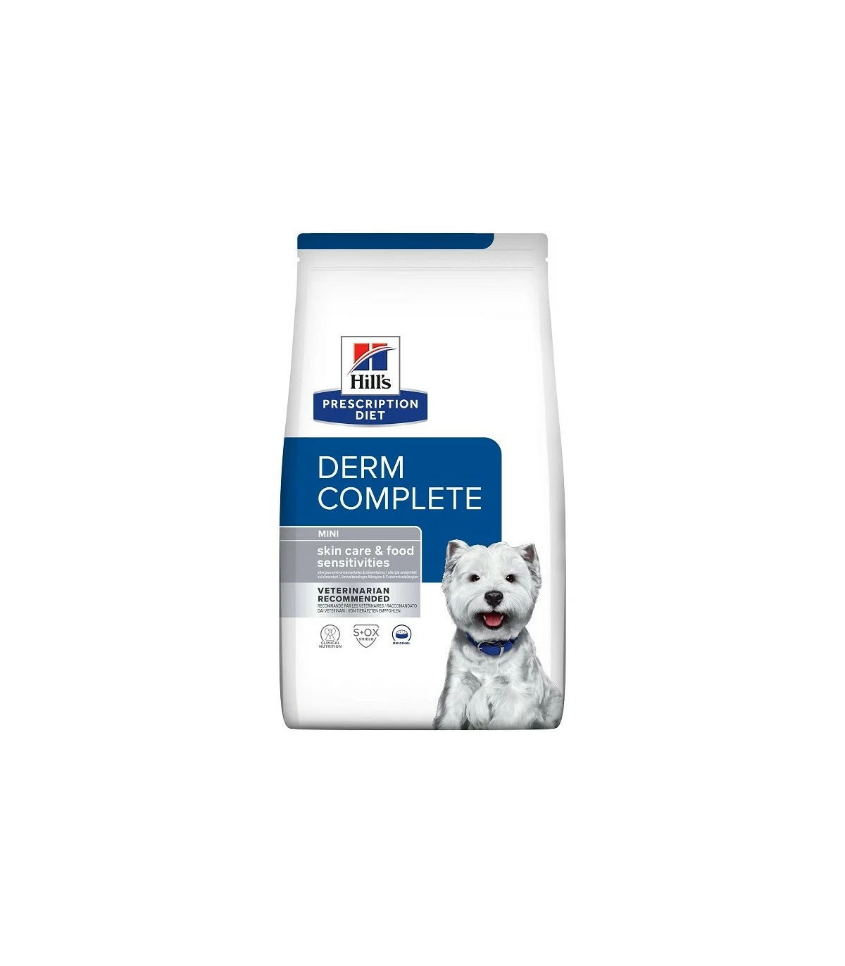 HILL'S Pet Nutrition Hill's Cane Derm Complete Mini Skin Care & Food Sensitivities 6 Kg 3 HILL'S Pet Nutrition Hill's Cane Derm Complete Mini Skin Care & Food Sensitivities 6 Kg