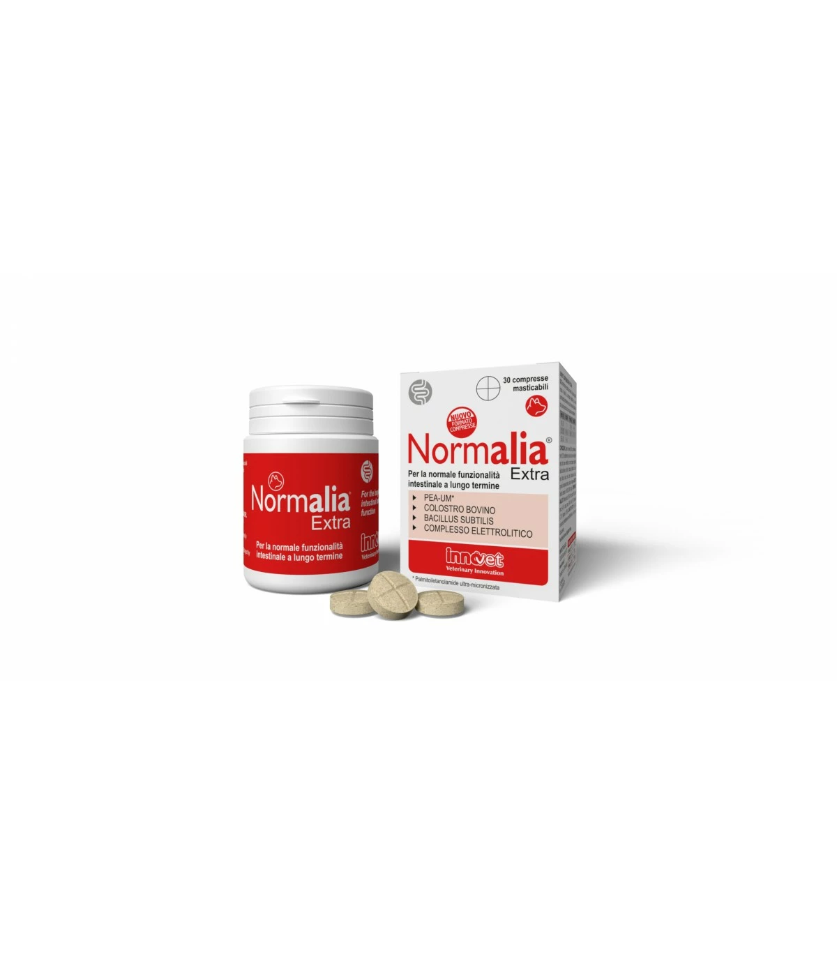Innovet Normalia Extra 30 Compresse Masticabili 3 Innovet Normalia Extra 30 Compresse Masticabili