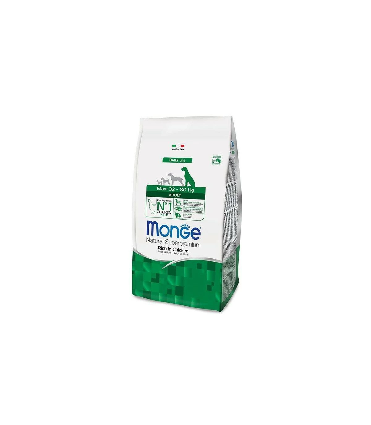 Monge Cane Adult Maxi 12 Kg 3 Monge Cane Adult Maxi 12 Kg