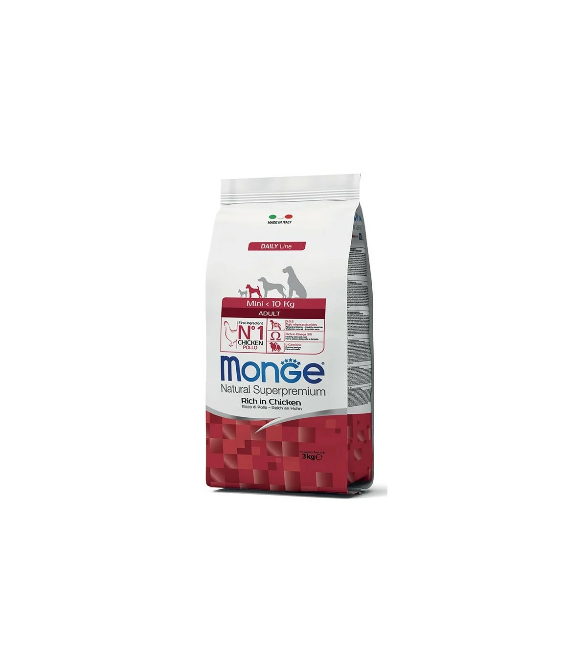 Monge Cane Mini Adult Pollo 7,5 Kg 3 Monge Cane Mini Adult Pollo 7,5 Kg