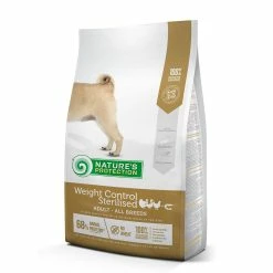 Nature's Protection Cane Adult Weight Control Sterilised All Breed Pollo 12 Kg