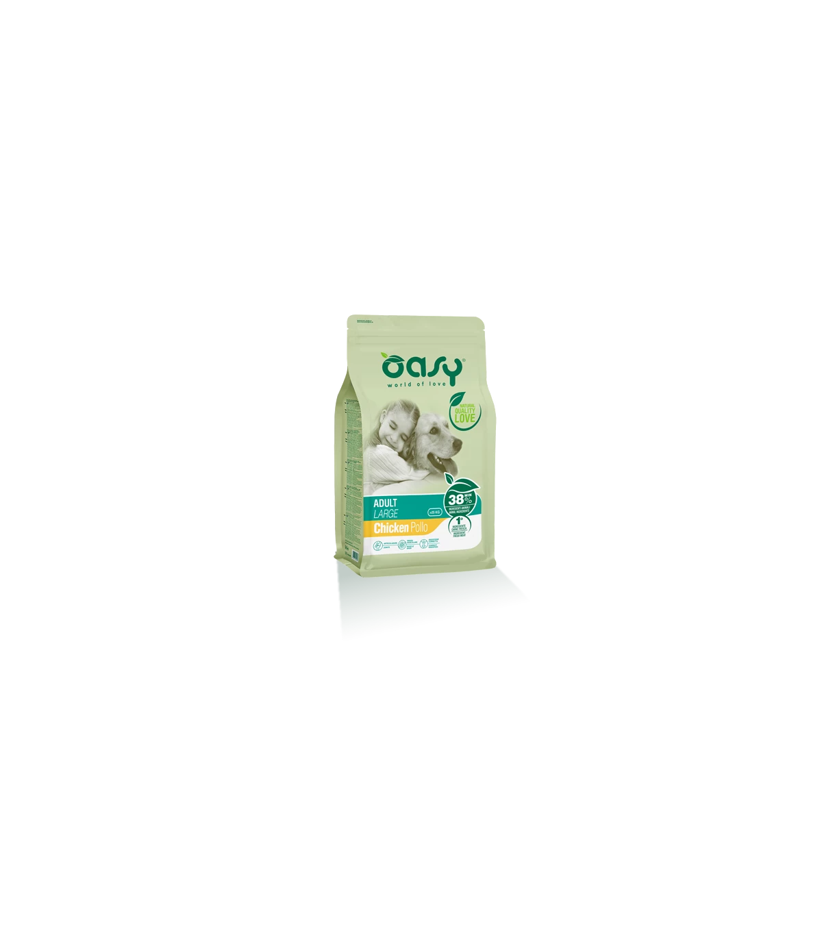 Oasy Cane Adult Large Pollo 12 Kg 3 Oasy Cane Adult Large Pollo 12 Kg
