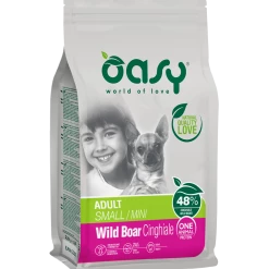 Oasy Cane Adult One Protein Small Mini Cinghiale 2,5 Kg