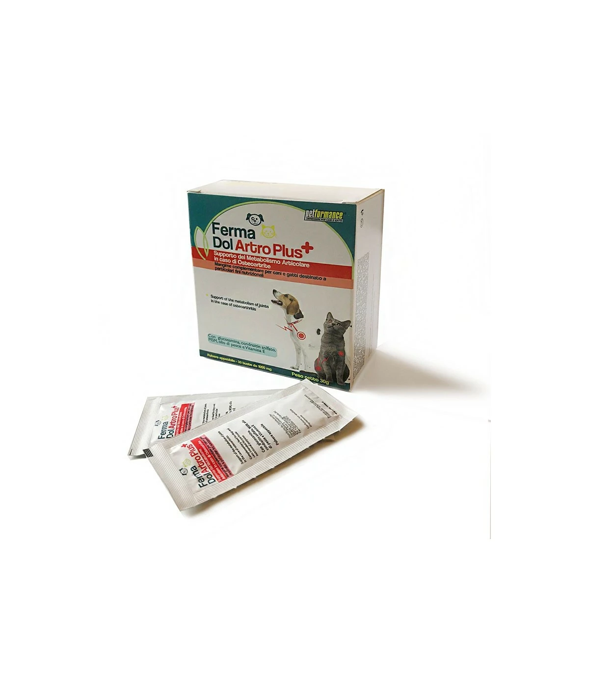 Petformance FermaDol Artro Plus + 30 Buste 3 Petformance FermaDol Artro Plus + 30 Buste