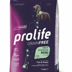 Prolife Cane Grainfree Adult Sensitive Pesce & Patate Mini 2 Kg