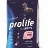 Prolife Cane Sensitive Adult Maiale & Riso Mini 2 Kg -Prodotti per Cani negozio prolife cane sensitive adult maiale riso mini 2 kg
