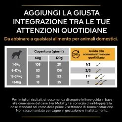 PURINA PRO PLAN Proplan Supplements Mobility + Cane 120 Gr -Prodotti per Cani negozio proplan supplements mobility cane 120 gr 5