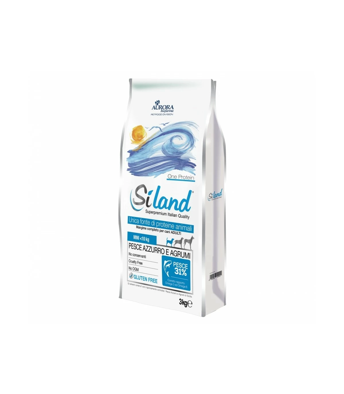 Aurora Biofarma Siland Cane Adult Mini Pesce Azzurro E Agrumi 3 Kg 3 Aurora Biofarma Siland Cane Adult Mini Pesce Azzurro E Agrumi 3 Kg