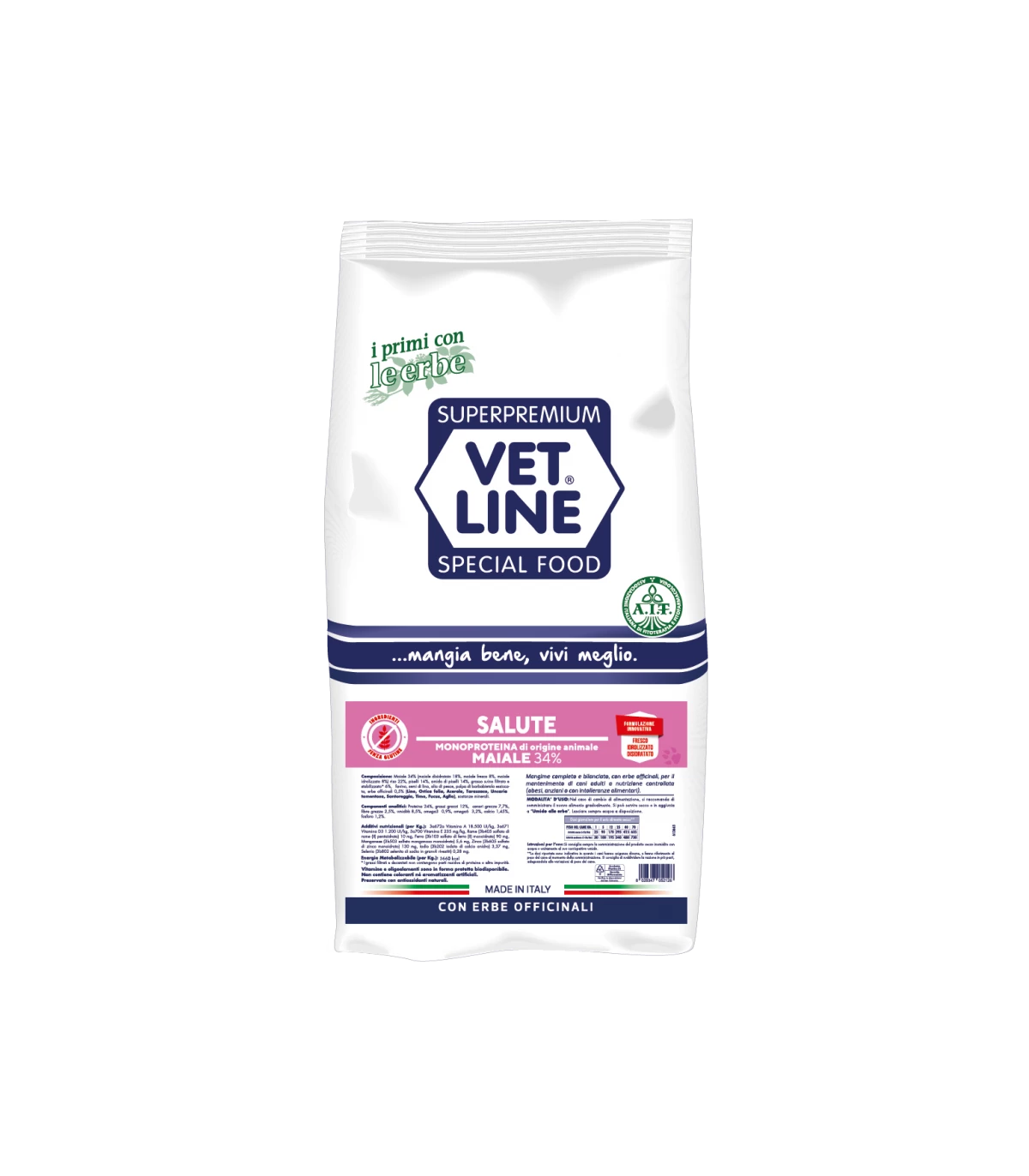 Vet Line Cane Salute Maiale 12,5 Kg 3 Vet Line Cane Salute Maiale 12,5 Kg