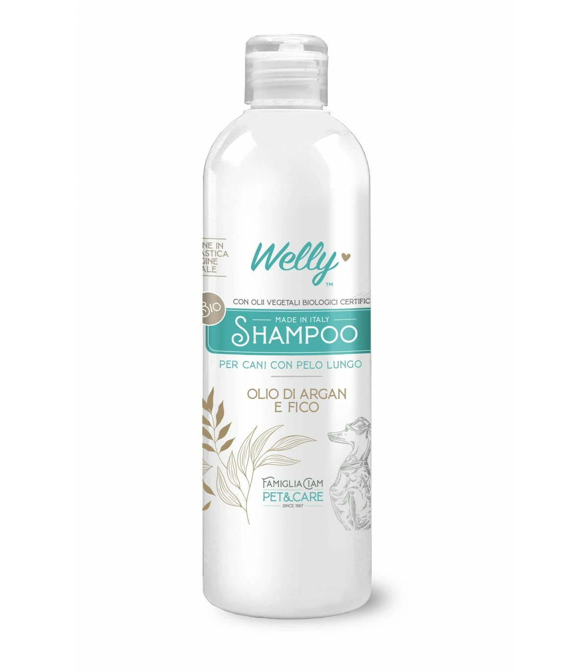 Welly - Famiglia Ciam Pet & Care Welly Bio Shampoo Cani Pelo Lungo Olio Di Argan E Fico 250 Ml 3 Welly - Famiglia Ciam Pet & Care Welly Bio Shampoo Cani Pelo Lungo Olio Di Argan E Fico 250 Ml